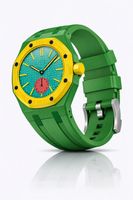 Bracelet silicone vert pour Royal Pop OTG ROZ, Couronne 3h!