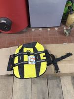 Gilet salvataggio cane giallo taglia L nuovo