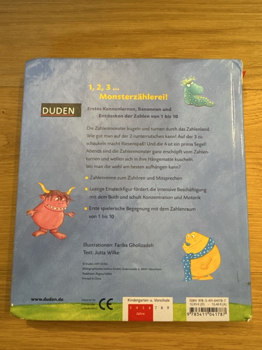 Bücher: Buch Duden Zahlenmonster – Gebraucht aus Raron von cathy123 2