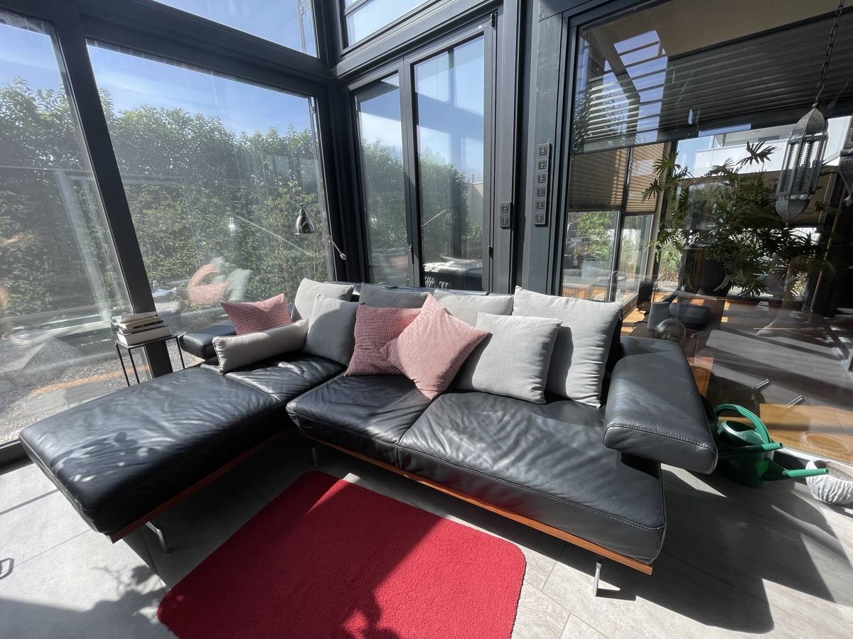 Sofas: Sofa (Leder) – Gebraucht aus Hochdorf von lan_lp98