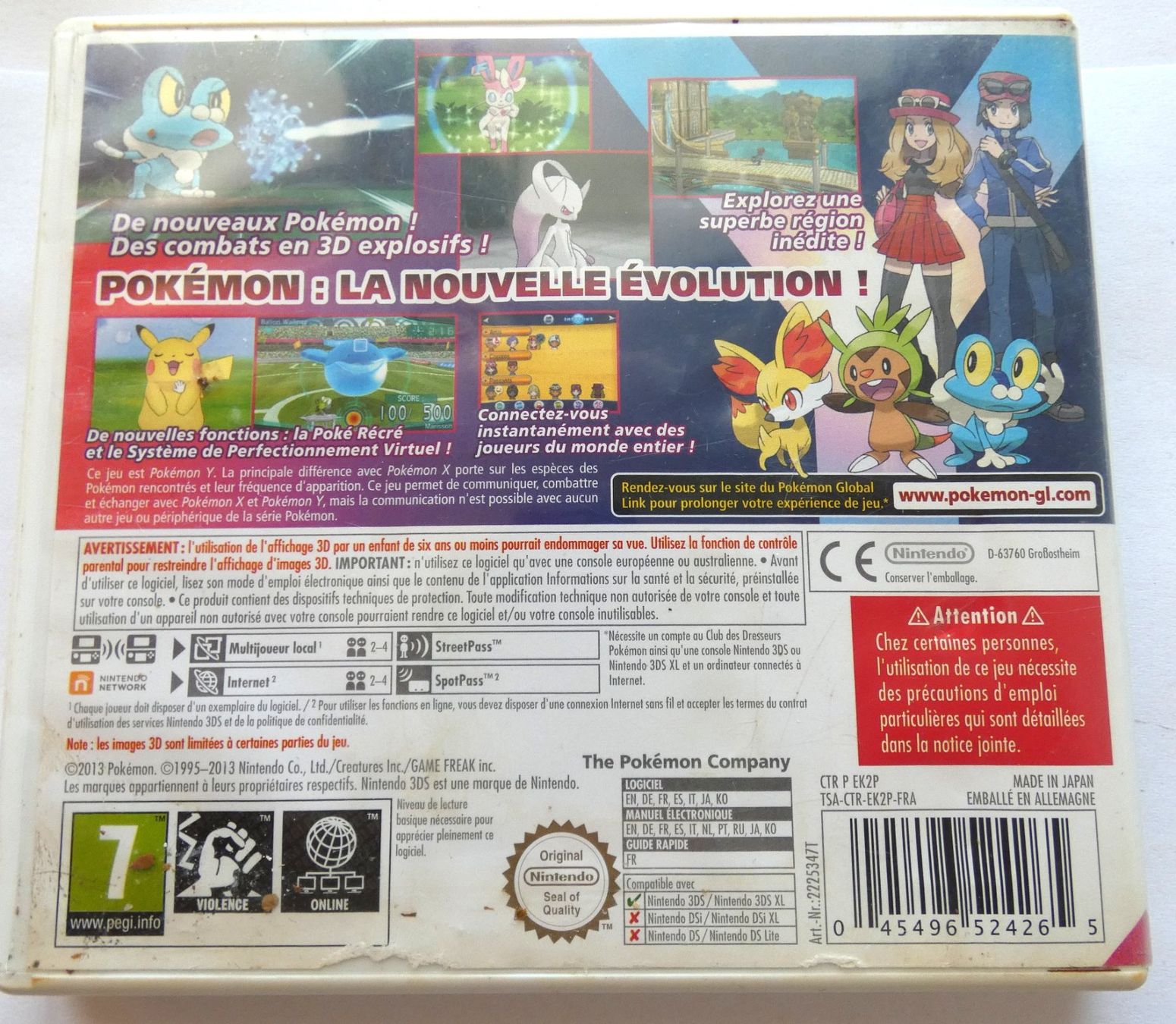 Pokémon Giochi: Nintendo 3DS - POKEMON Y – Usato da La Sarraz venduto da classicworldcoins 1