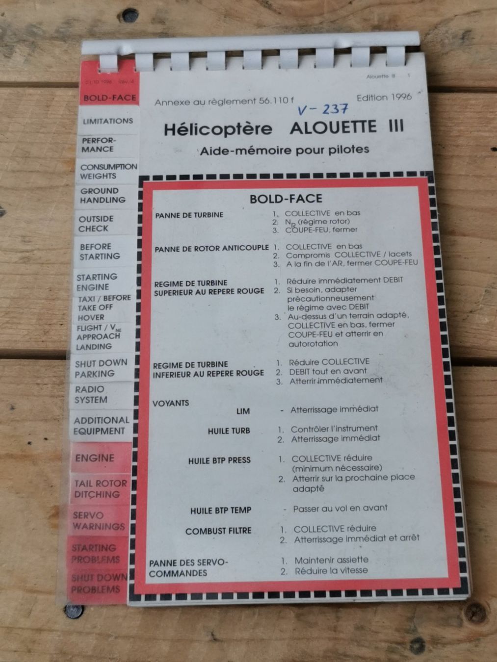 Messen: Hélicoptère Alouette III Aide-Memoire Luftwaffe Fliegertrupp – Gebraucht aus Neuenkirch von bf-109