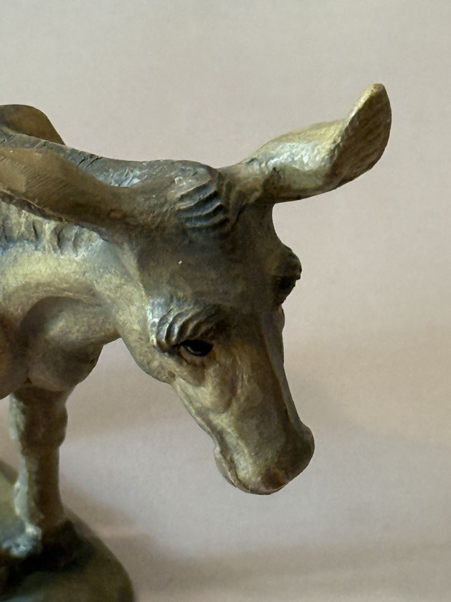 Sculture & Statue: Holzschnitzerei Esel, wohl Brienz, ca. 8 cm – Usato da Grenchen venduto da swiss.antiques 2