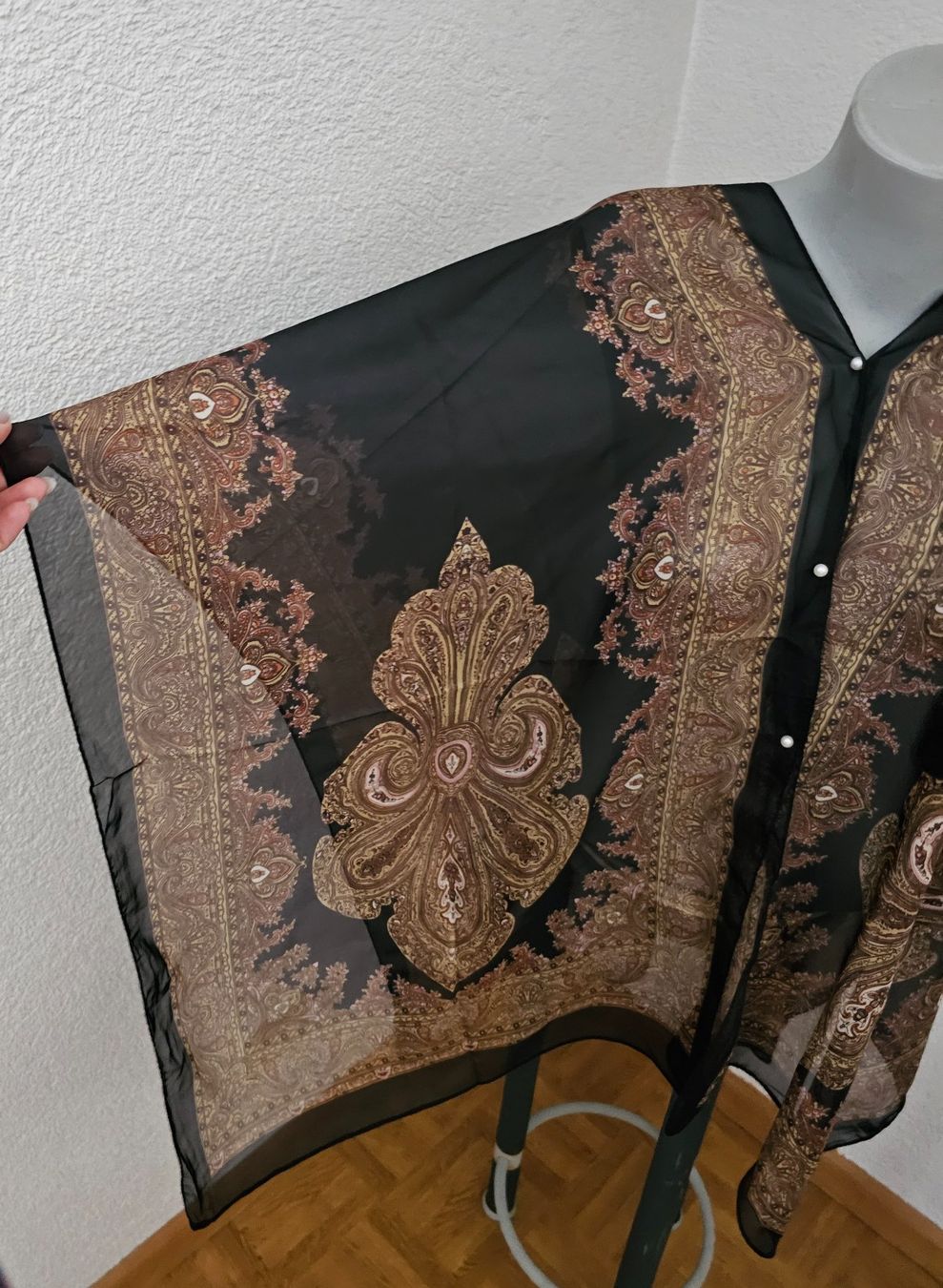 Tuniken: Tunika / Strandkleid / Poncho One Size Paisley – Neu und originalverpackt aus Füllinsdorf von Sunnebliemli7 2