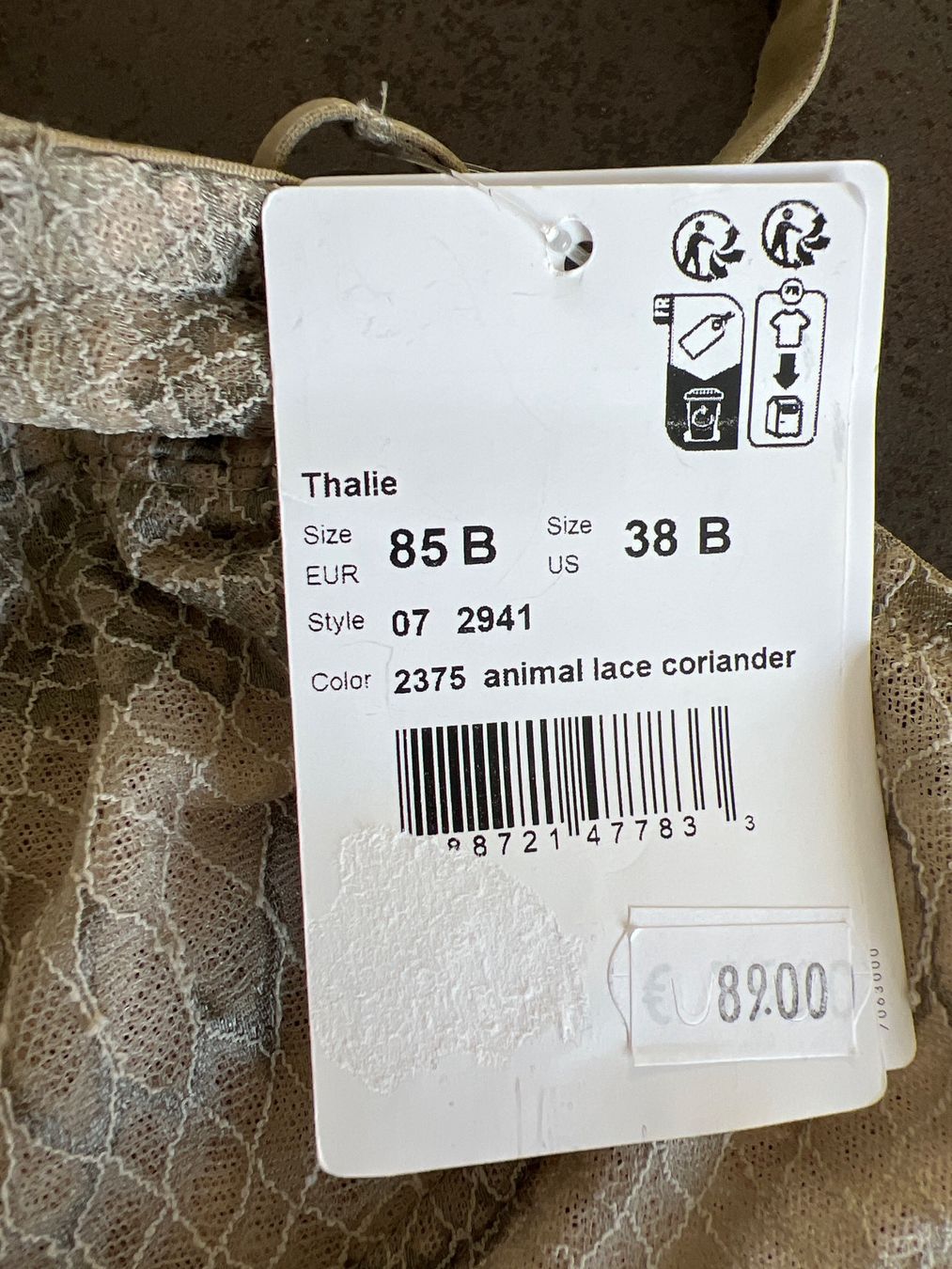 Hanro Altra biancheria intima: BH HANRO 85b neu – Nuovo (secondo la descrizione) da Dornach venduto da samuti 1