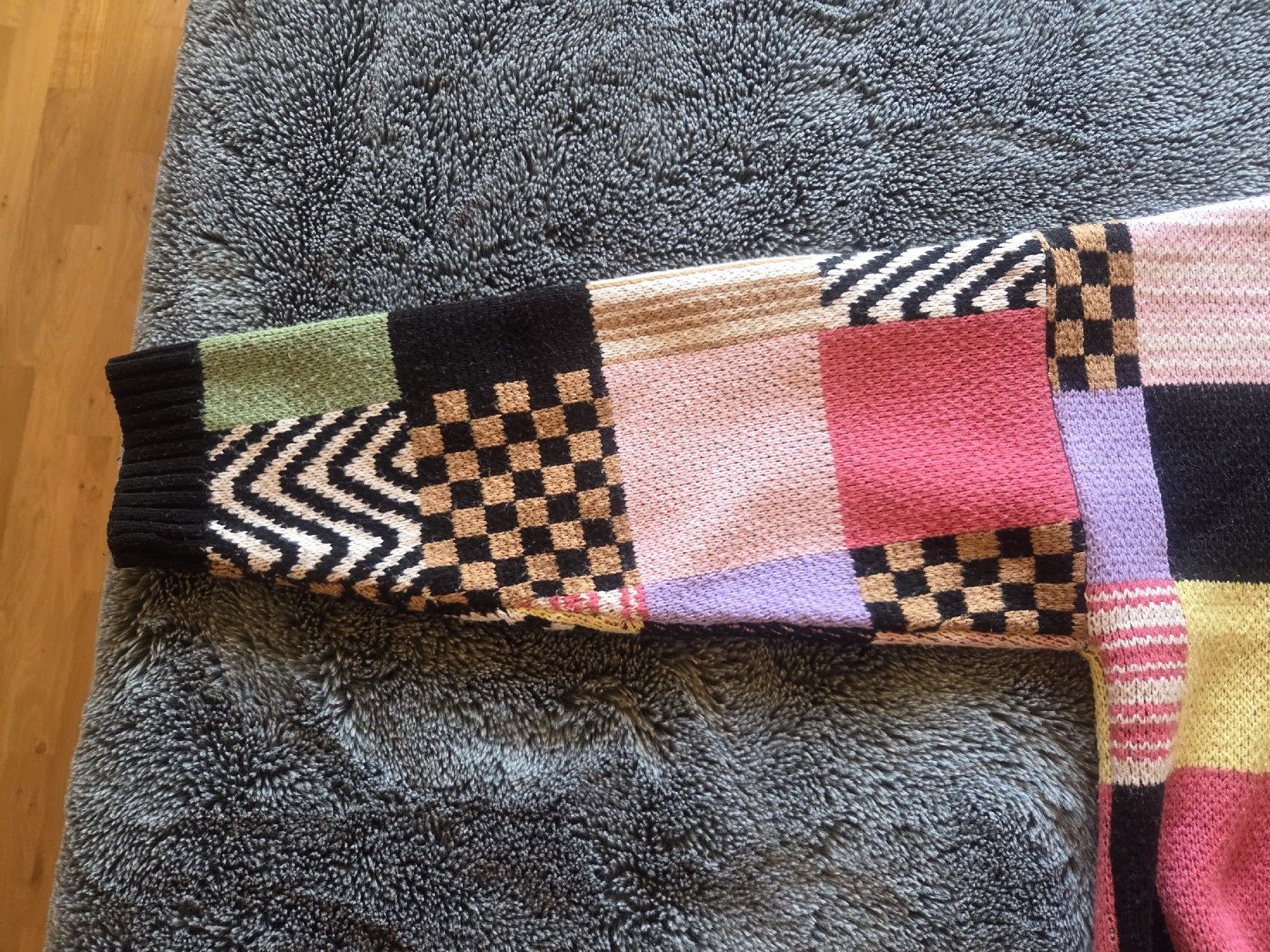 Maglioni & Felpe: Patchwork-Strickpullover „Tang“ von The Ragged Priest – Usato da Bühler venduto da ros_5qfr 2