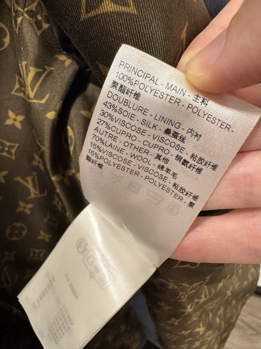 Louis Vuitton Vestes: Louis Vuitton jacket, 38 IT navy blue, NEW – Neuf (Voir description) à Thonex par Lux_brands01 8
