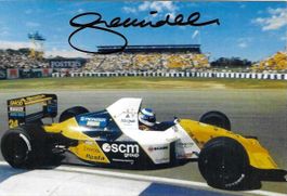 Morbidelli, Minardi 1990, original signiert!