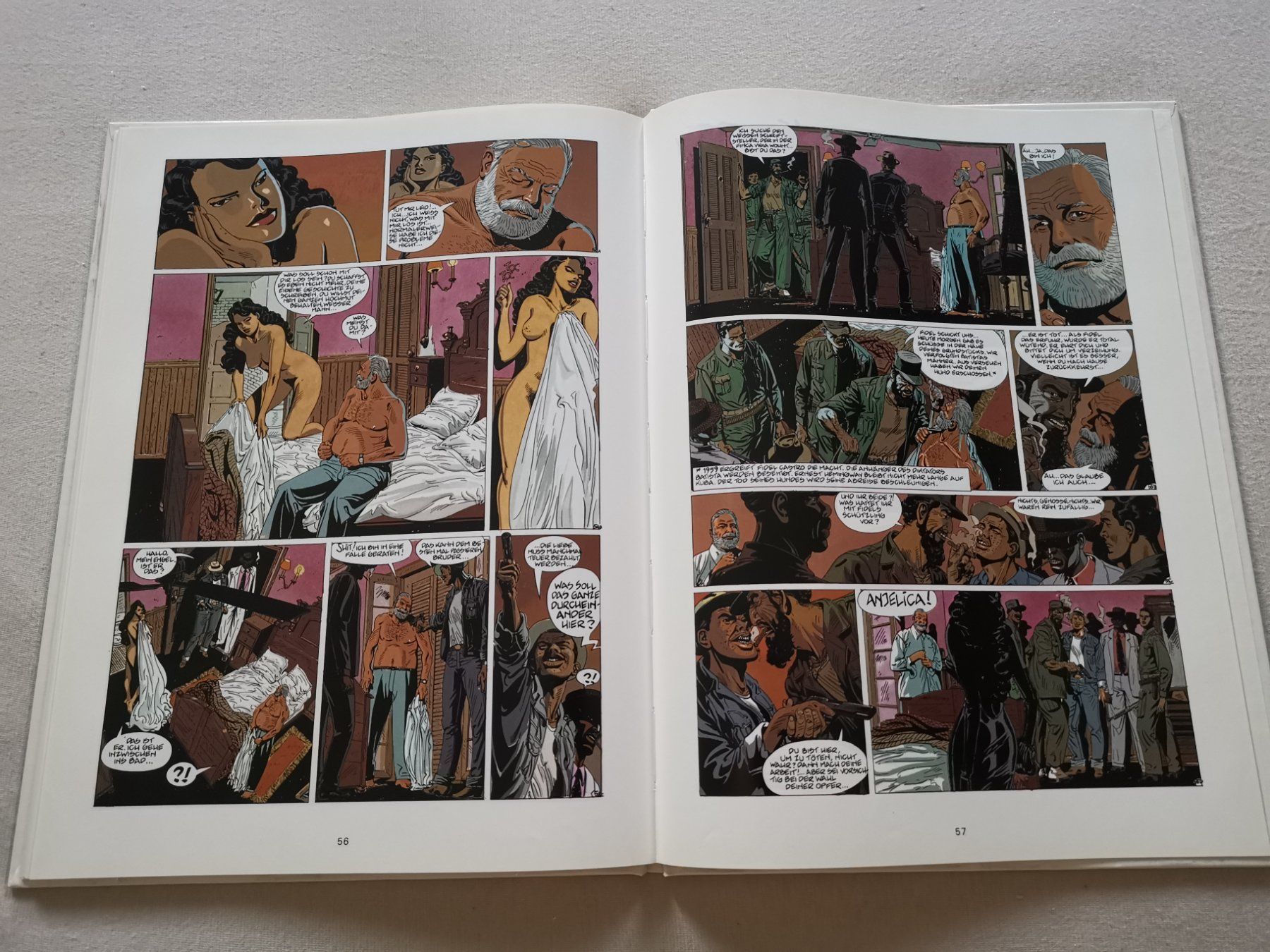 BD: Comic Hemingway - Tod eines Leoparden - Jean Dufaux – Neuf (Voir description) à Mönchaltorf par hiukset 2
