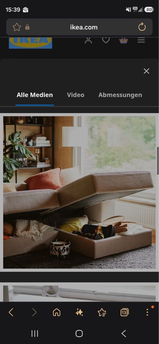 Divani: Ikea Jättebo Sofa – Usato da Endingen venduto da fjallrefur 2