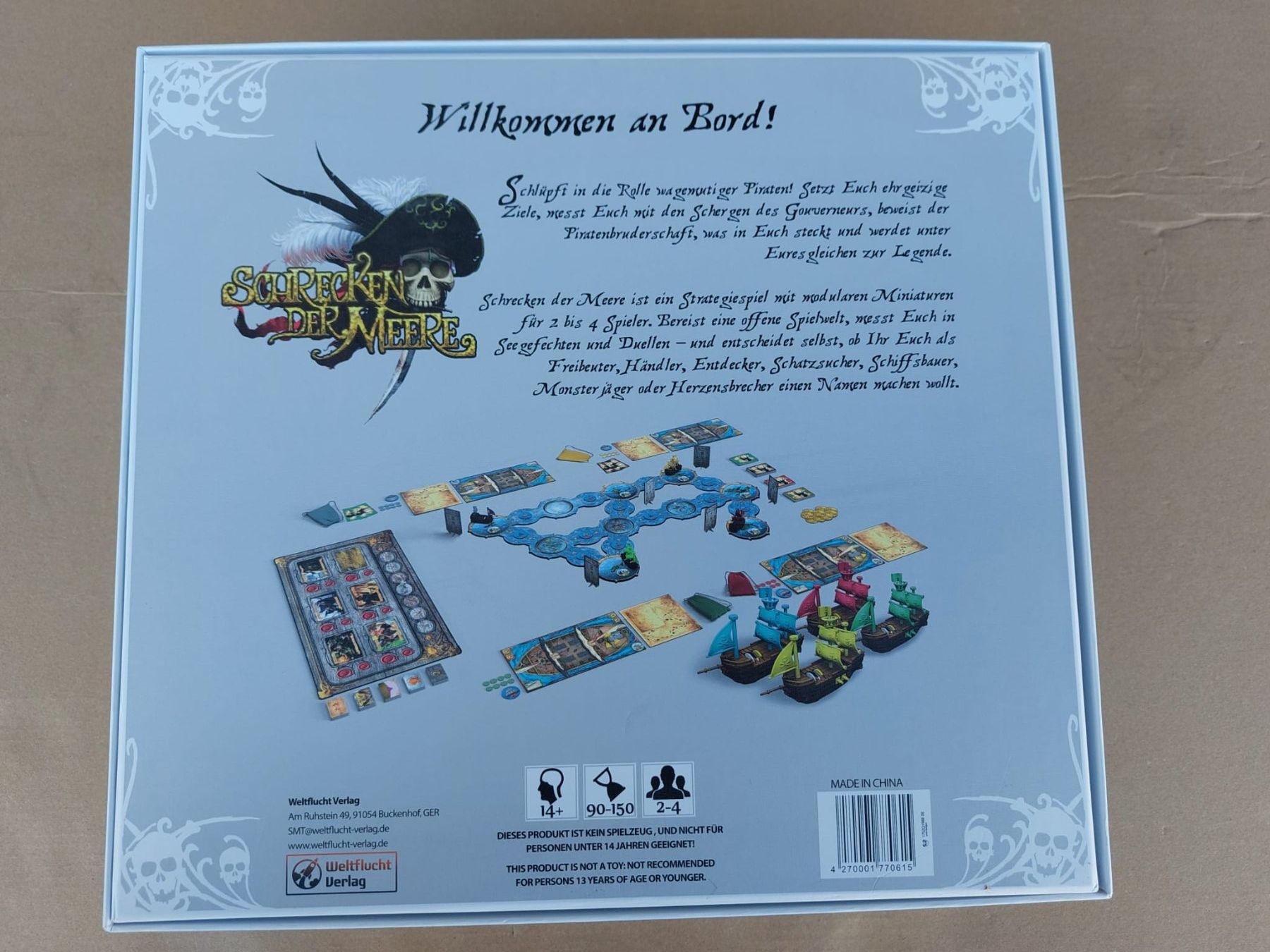 Giochi: SCHRECKEN DER MEERE (Kickstarter Version Captain's Pledge) – Usato da Luzern venduto da Blue-Moon 1
