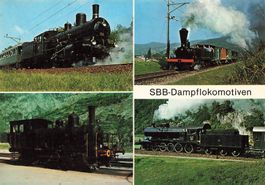 SBB – Locomotive a vapore storiche