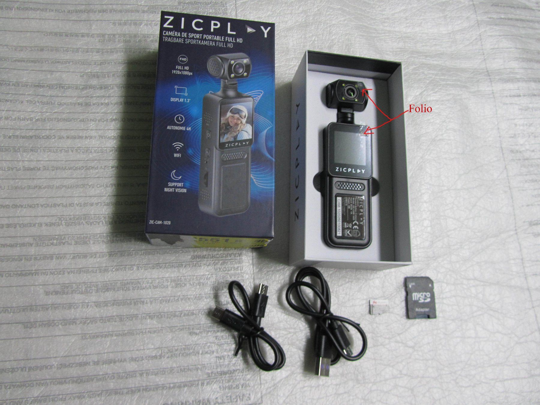 Fotocamera: ZICPLAY Kamera ZIC-CAM-1020 – Nuovo (secondo la descrizione) da moosseedorf venduto da RTN10 2