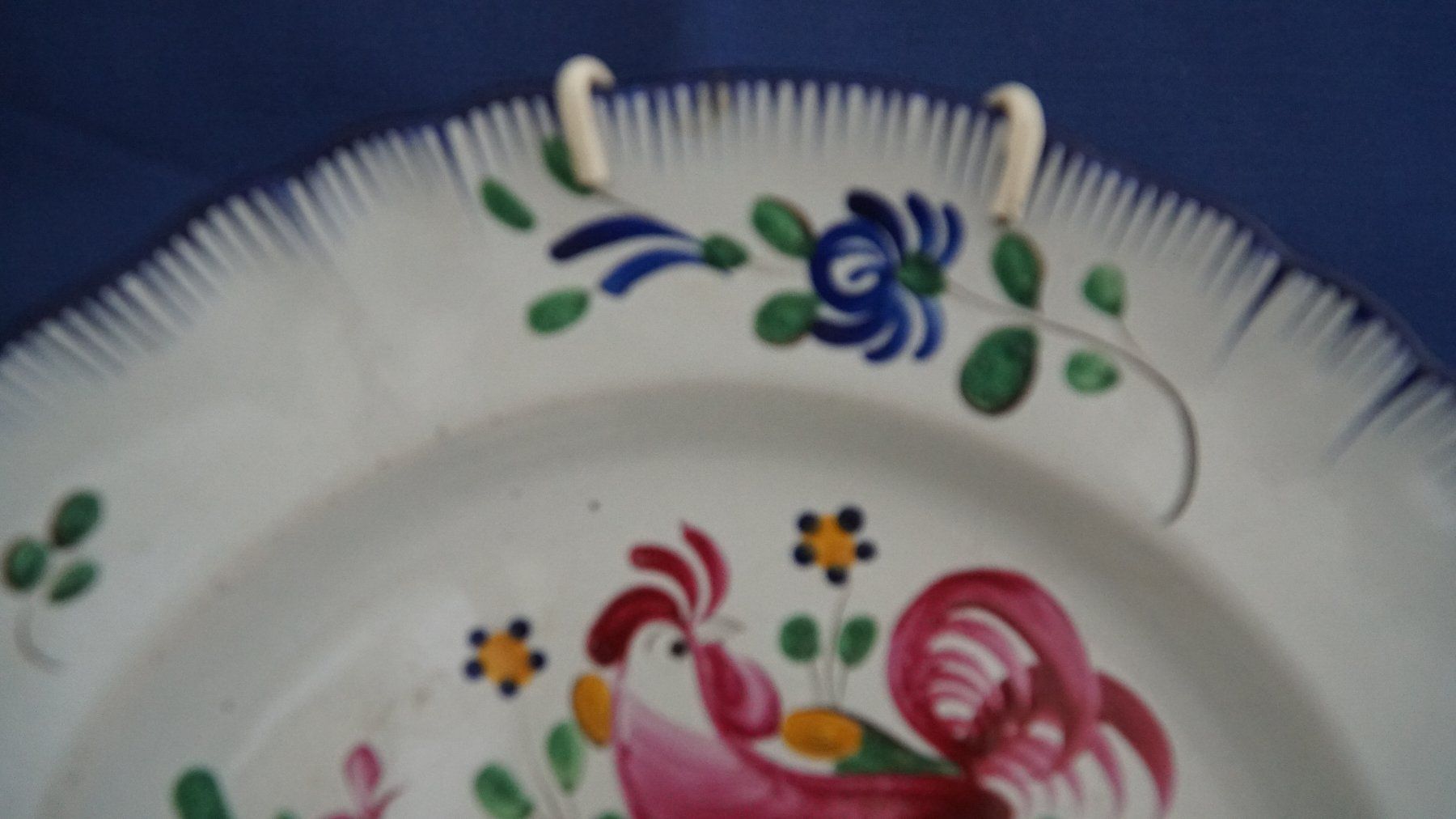 Piatti: Antiker Wandteller Lunewille – Usato da Bern venduto da Antikbatik 2