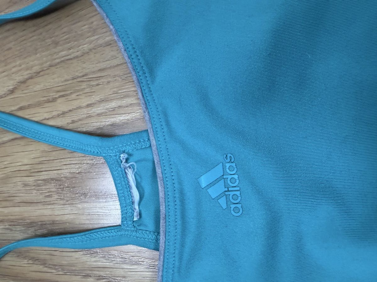 Adidas Top: Sport top Adidas turquoise size  S – Usato da Knonau venduto da Grapesvintage 3