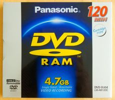 DVD-RAM 4.7GB Type 2 Disc