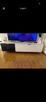 Sideboard schwarz-weiss mit 2 Schubladen & Klappe. Perfekt!