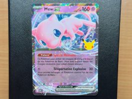 Mew EX (066/128) - 30ᵉ Anniversaire - 30C FR