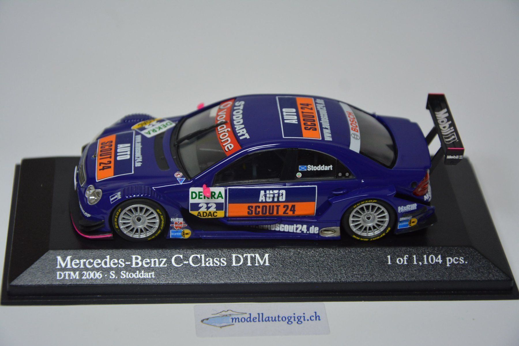 Mercedes-Benz Modellini d'auto: Mercedes C-Class DTM 2006 , 1:43 – Nuovo e nell'imballaggio originale da Goldach venduto da Feivel9 1