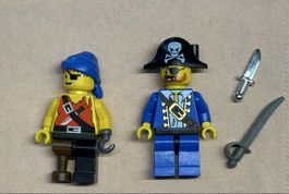 1 Stück LEGO Piraten seltene Minifiguren mit Zubehör.