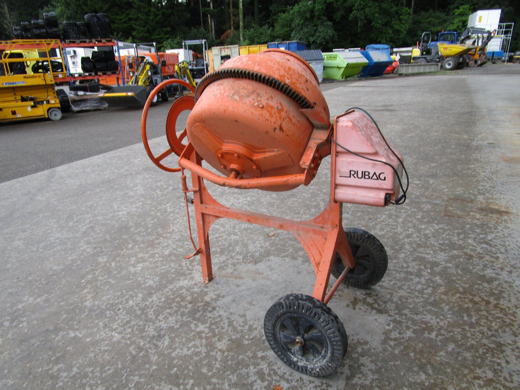Alle Maschinen: Betonmischer Rubag 185L – Gebraucht aus Rain von Bob1000 2