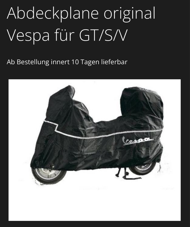 Abdeckplane Fur Vespa