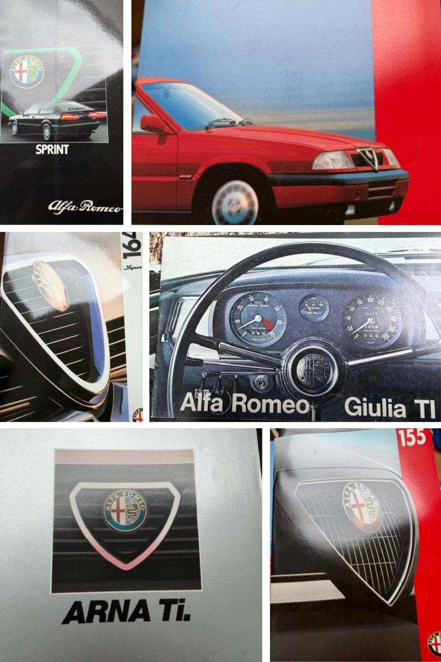Alfa Romeo Documenti: Alfa Romeo Bücher und original Prospekte – Usato da Luzern venduto da veloce37 7