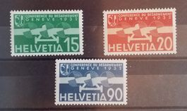 2784) F16-18, Flugppstmarke Satz postfrisch Kt 35