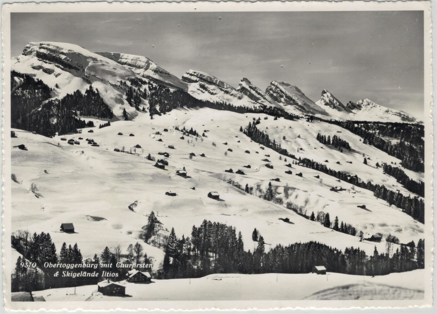 Cartoline postali: SG 182 Skigelände ILTIOS 1952 GF – Usato da Fribourg venduto da philafri