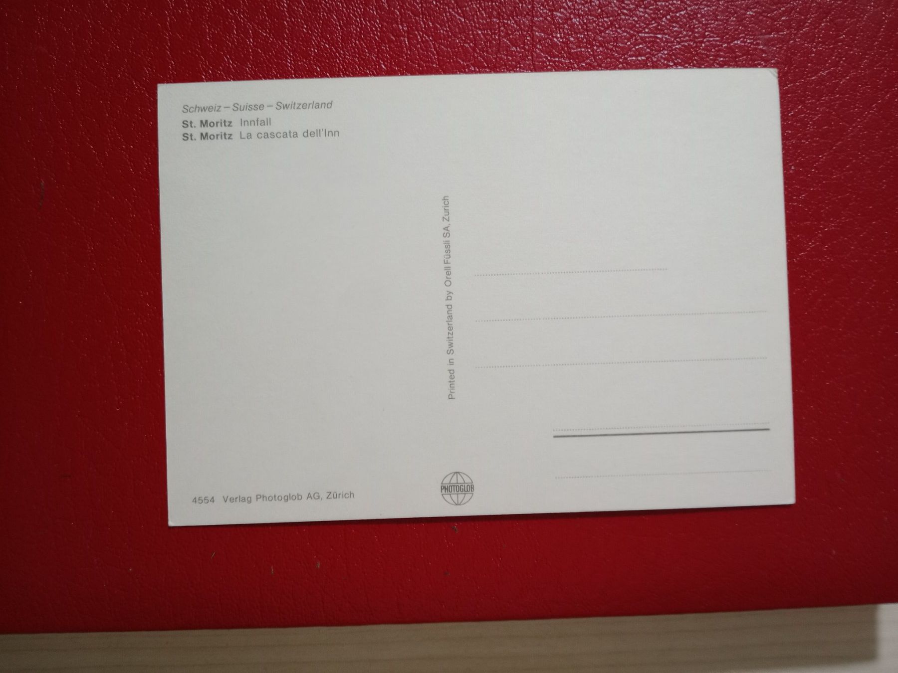 Cartoline postali: St.Moritz Graubünden Imfall – Usato da Küttigen venduto da Melisch1000 1