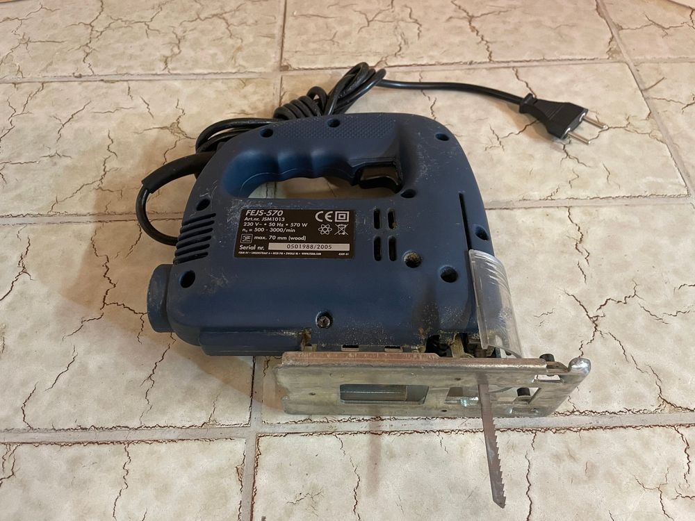 FERM Stichsäge 570W - Leistungsstark & Vielseitig Für Holz & Metall