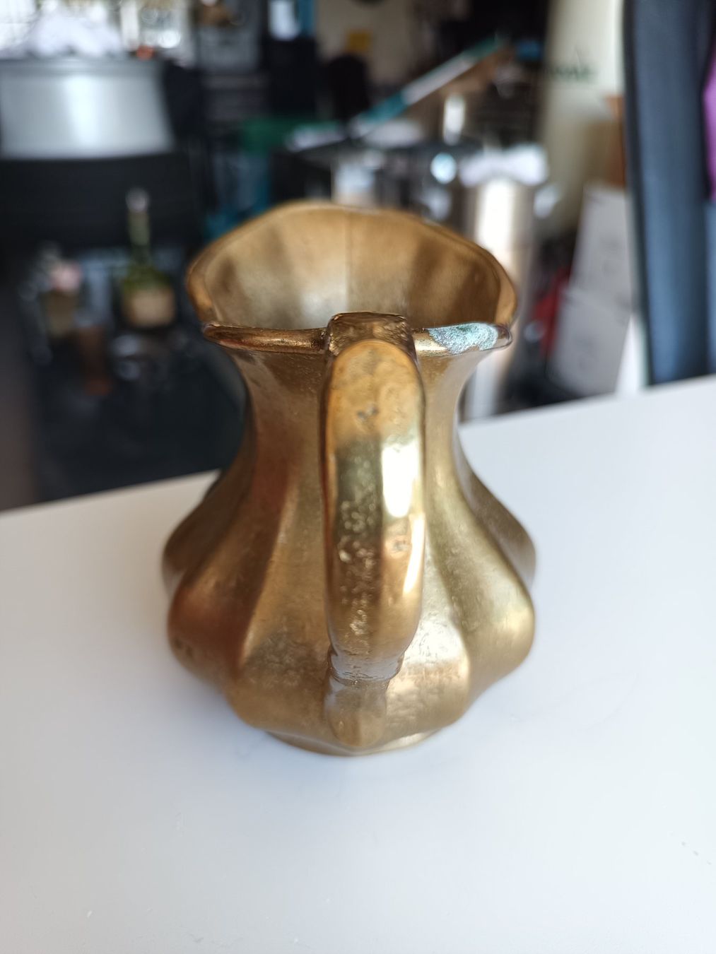 Caraffe: Messing Krug – Usato da Oberegg venduto da A-Z.Handel.Loehrer 3