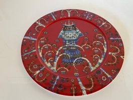 littala Taika Teller flach 27 cm red / blue NEU 12 Stk.