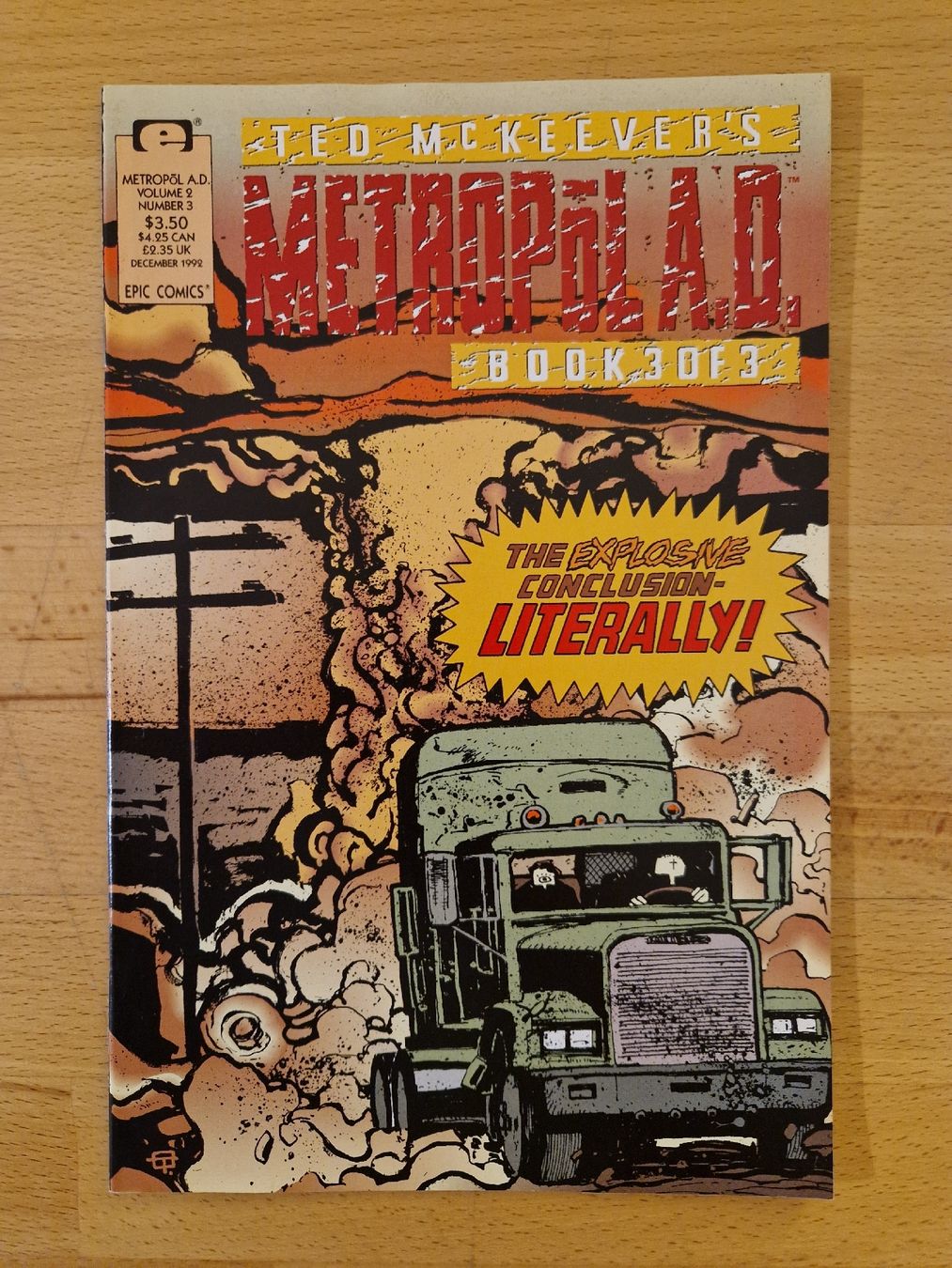 Comics: Ted McKeever's Metropol (vol.1 & vol.2) – Gebraucht aus Biel/Bienne von collector_comics 6