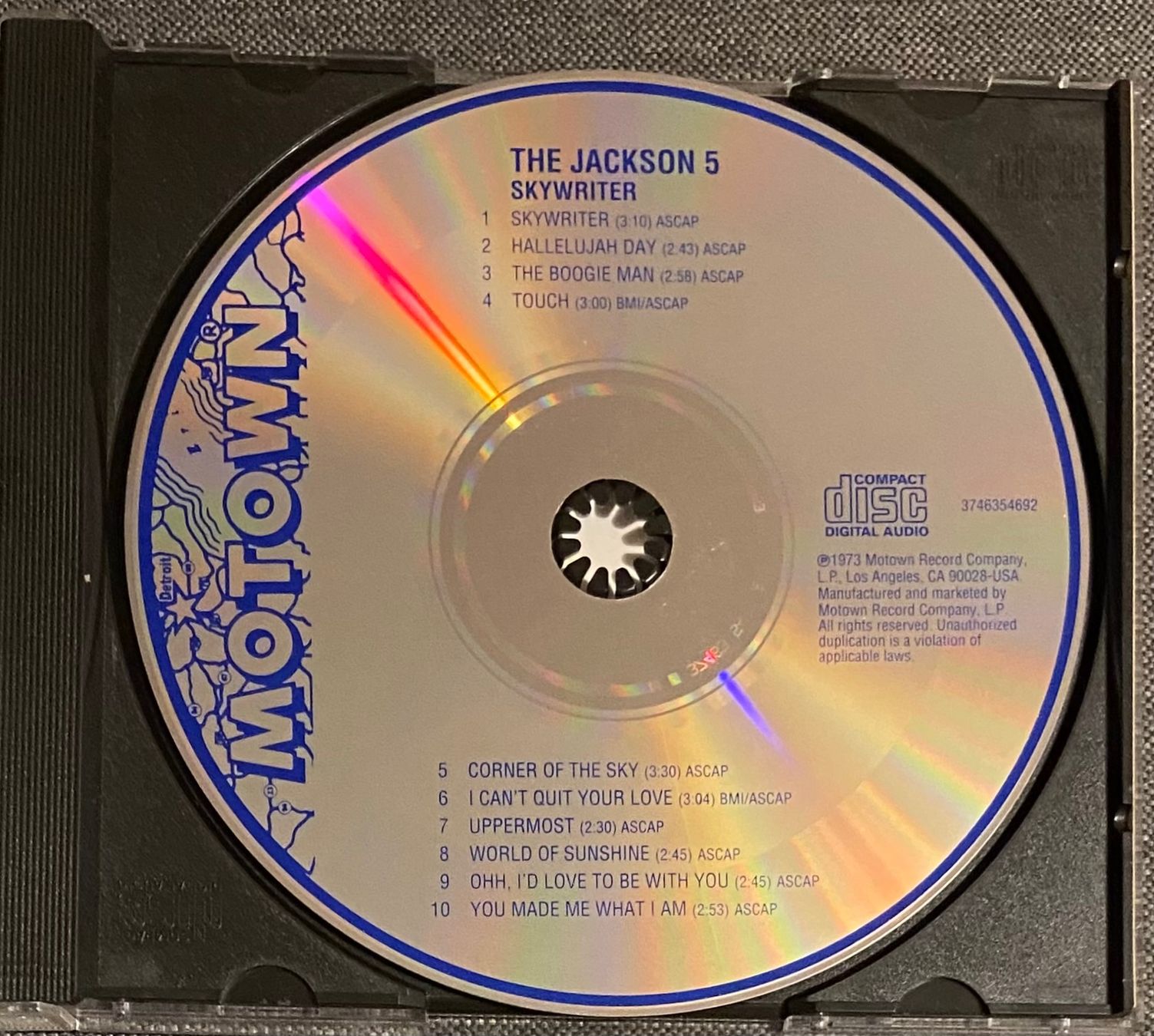 CD: Michael Jackson & The Jackson 5 - Skywriter (1973) Rar! – Usato da Luzern venduto da Lycka 3