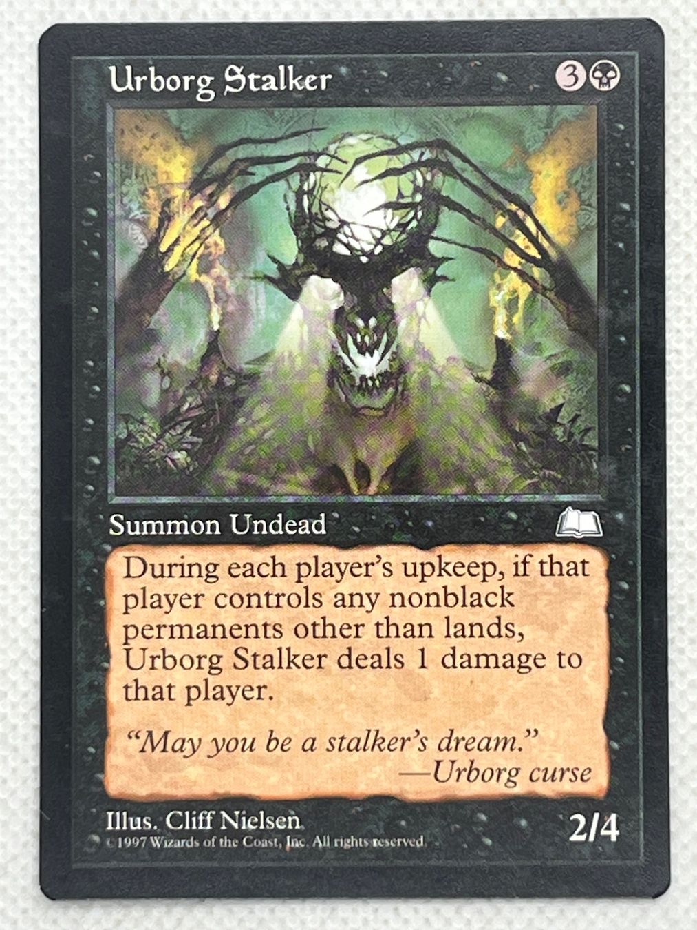 Magic The Gathering Sammelbilder & Trading cards: MTG Urborg Stalker WTH Englisch Rare – Gebraucht aus Hinterkappelen von Kim1992