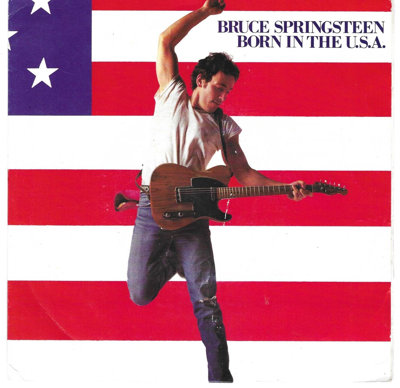 Vinyles: BRUCE SPRINGSTEEN  -  BORN IN THE U.S.A. – D'occasion à Bex par