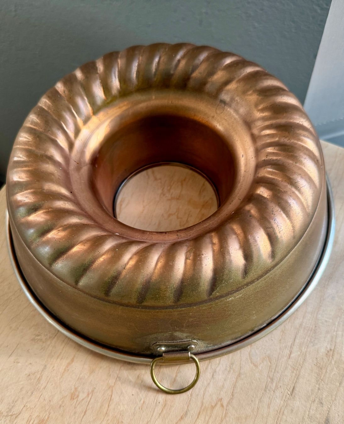 Teglie da forno: Alte Backform aus Kupfer Ringform Form 22.5 cm – Usato da Rothrist venduto da Luckywinner 2