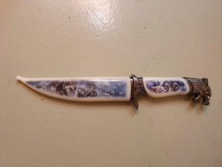 Accessori: Wolf-Schwert-Messer-Dolch-Indianer – Nuovo e nell'imballaggio originale da Würenlos venduto da Sadhu2