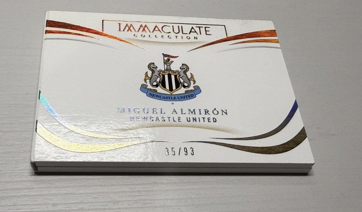 Panini Sammelbilder & Trading cards: Miguel Almirón Immaculate Match-Worn Patch Auto Booklet – Neu (gemäss Beschreibung) aus Affoltern am Albis von andy1896 3