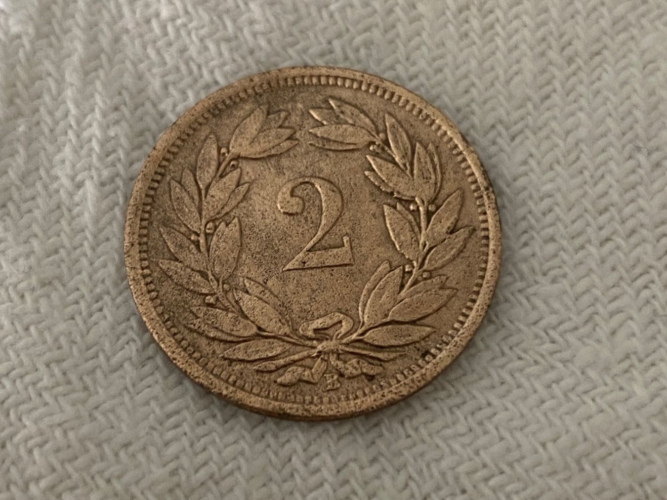 Tutti le monete: 2 centimes/Rappen 1879 – Usato da Nyon venduto da Ilmi09 1