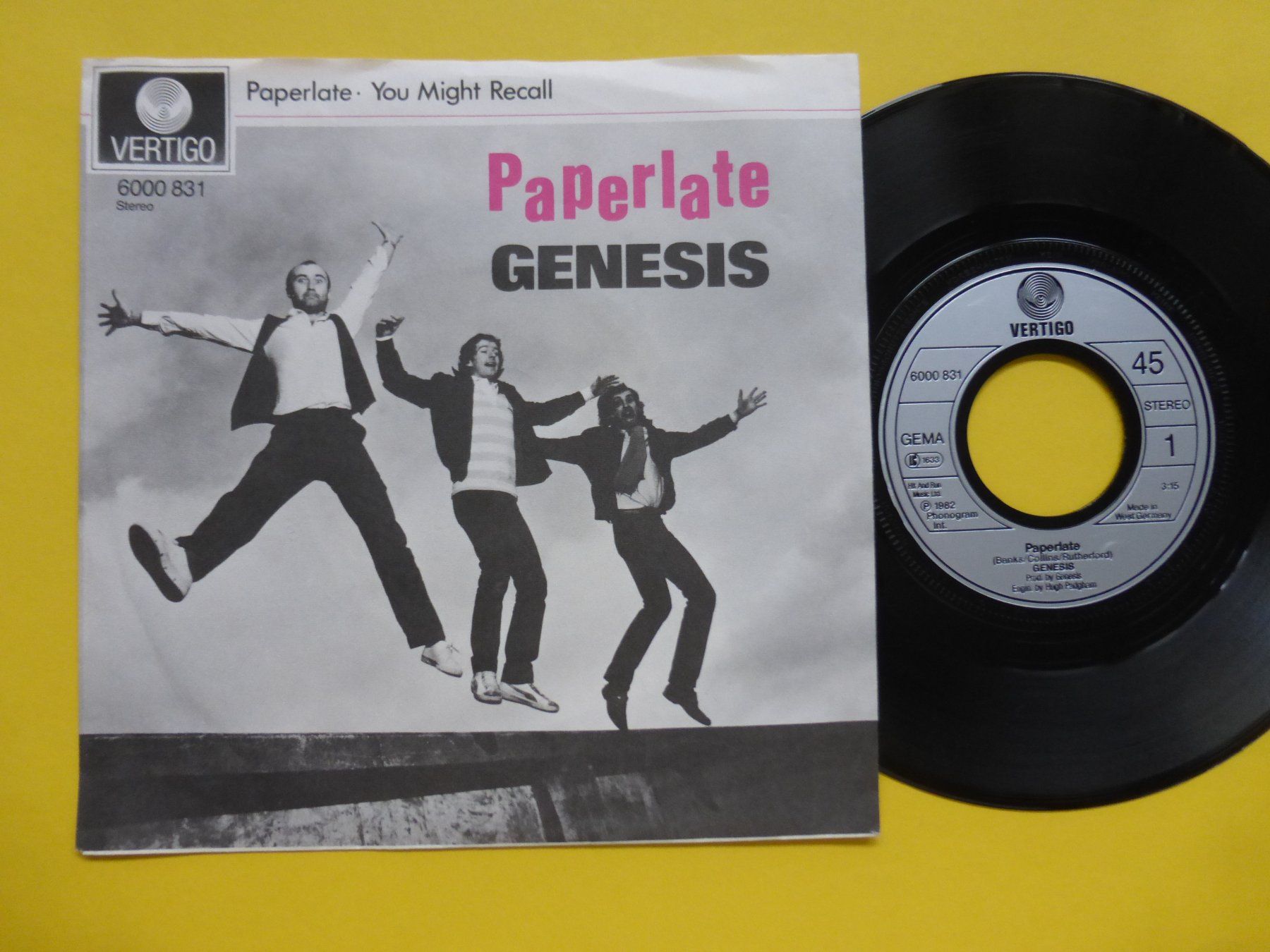 Dischi in vinile: Genesis – Paperlate – Usato da Zürich venduto da Swiss57