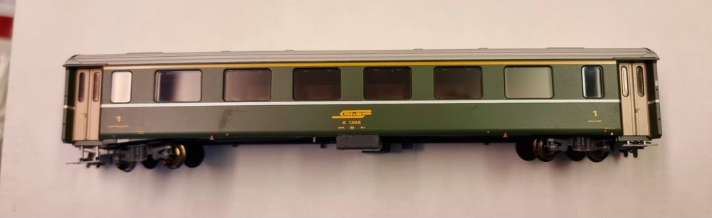Bemo H0m - 125821 - Locomotora eléctrica - Rhb 621 - Catawiki