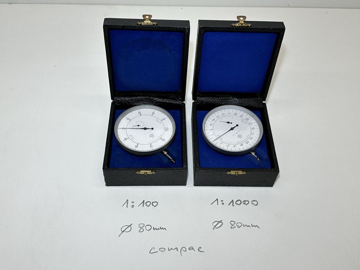 Misurare: Messuhr 80mm compac 1:1000 und 1:100 – Usato da Boswil venduto da ABLagerBoswil 4