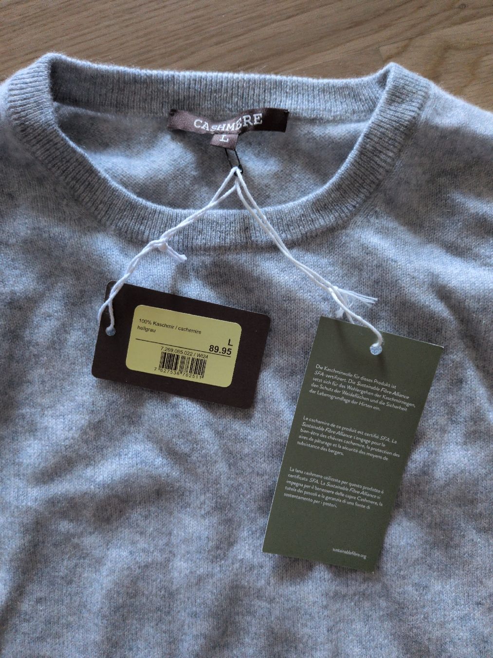 Maglioni & Felpe: Cashmere dünner Pullover Grösse L – Nuovo (secondo la descrizione) da Worb venduto da joe_j7lc 2