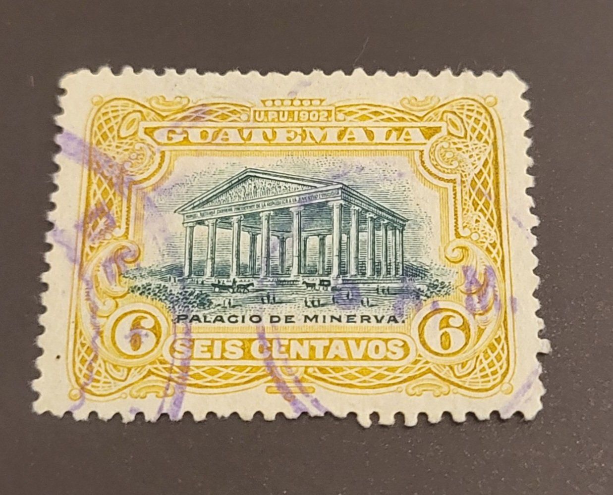 Tutti i francobolli: Guatemala 1902 alte briefmarke – Usato da St Gallen venduto da Stampsalshobby