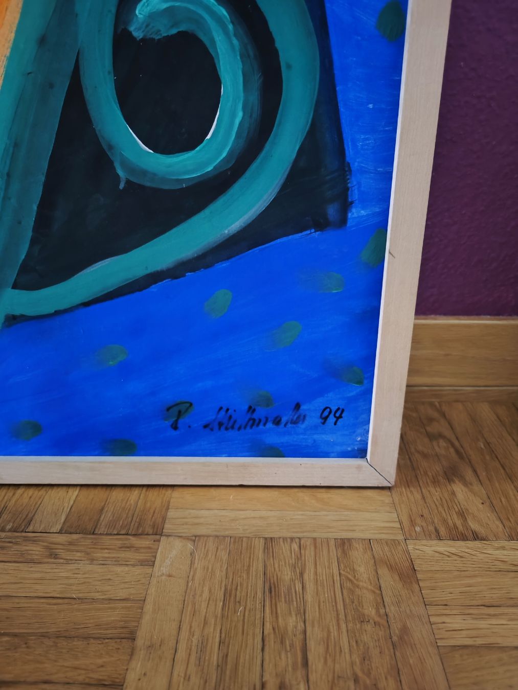 Dipinti: Original Gouache Gemälde - Signiert – Usato da Luzern venduto da HanaOslu 1