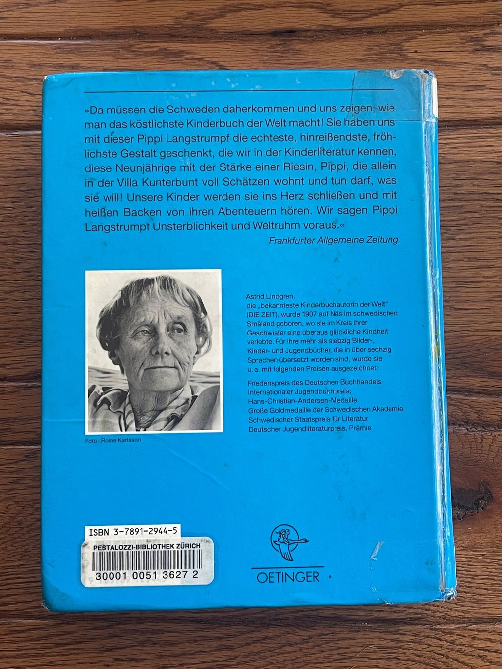 Libri: Pippi Langstrumpf Astrid Lindgren Oetinger – Usato da Zuerich venduto da Dorsi 2