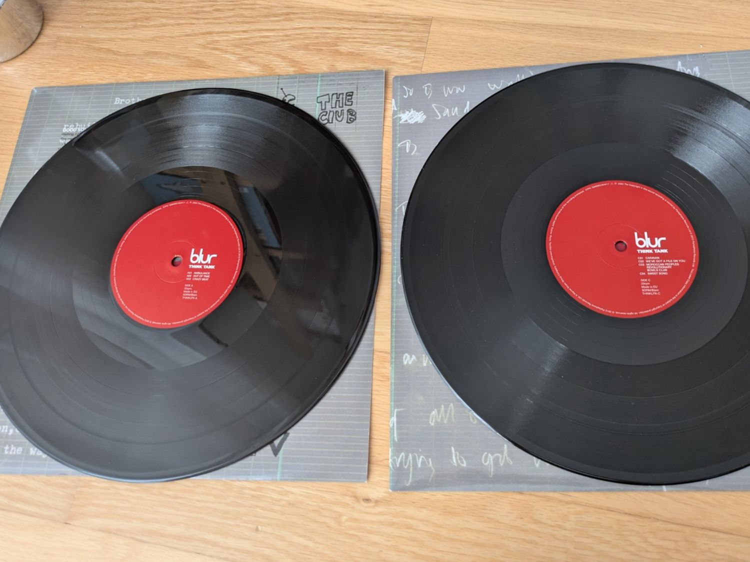 Vinyles: Blur - Think tank LP TOP Zustand!!! – D'occasion à Dübendorf par PanzerGeneral 4