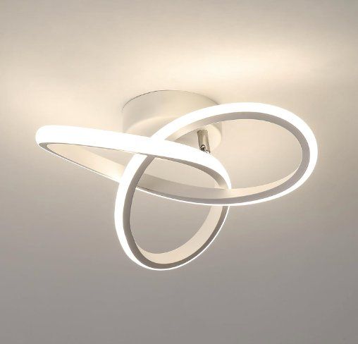 Lampadari & plafoniere: Moderne Deckenlampe Acryl Weiß – Nuovo e nell'imballaggio originale da Châtelaine venduto da topshop.switzerland